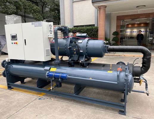 R407C R134A R410A冷却剤を搭載した水冷却スクリューチラー JLSW-150D