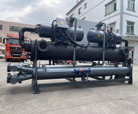 JLSW-200D カスタマイズされた水冷却スクリューコンプレッサー・チラー PLC制御 100kW