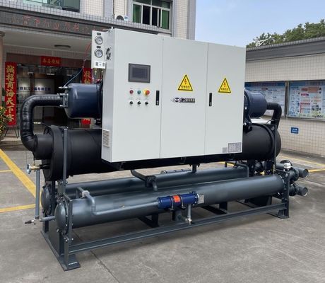 JLSW-200D カスタマイズされた水冷却スクリューコンプレッサー・チラー PLC制御 100kW