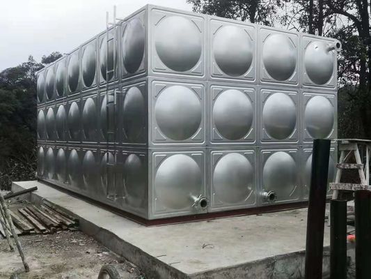 隔離された磨き不鋼水タンク 1.0MPa 0.6MPa 屋外用