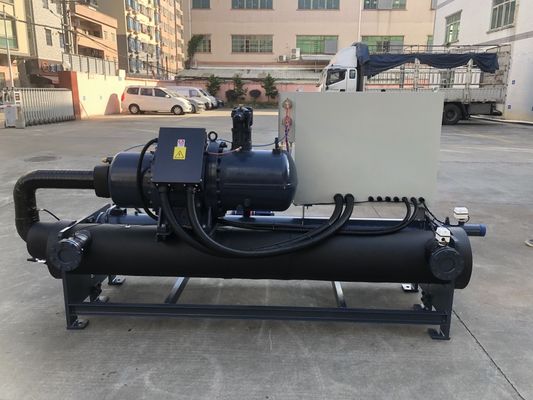 ビッツァー / ハンベル スクリューチラー 380-415V 52.5kw コンプレッサー 水冷却 温度範囲 5-35.C