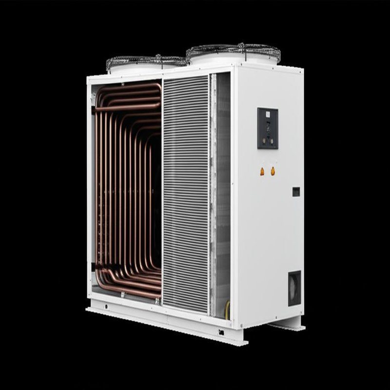 Energy-Saving Air Conditioner System with Shell And Tube Condenser and Plate Heat Exchanger Evaporator